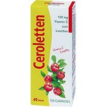 CEROLETTEN Grandel Lutschtabletten