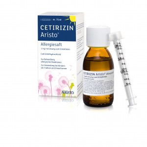 CETIRIZIN Aristo Allergiesaft 1 mg/ml Lsg.z.Einn.